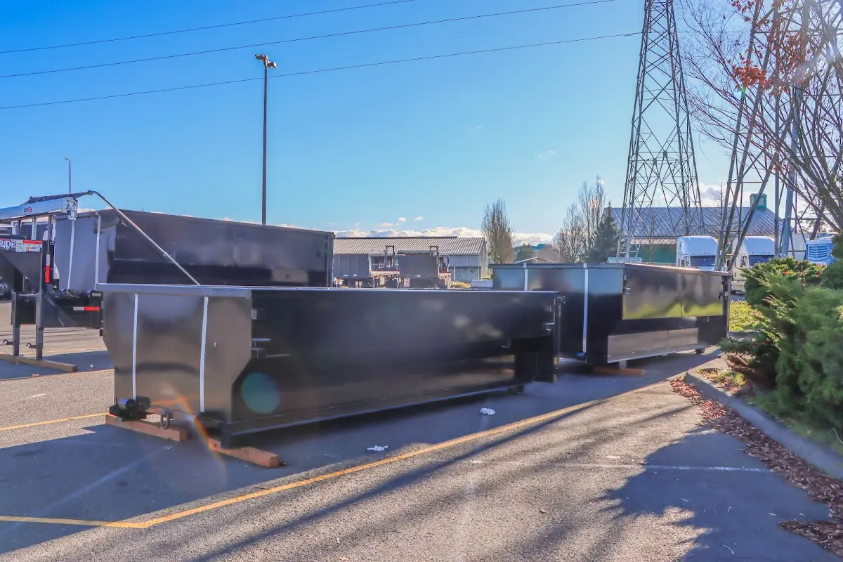 Professional dumpster rental and junk removal service in River Road